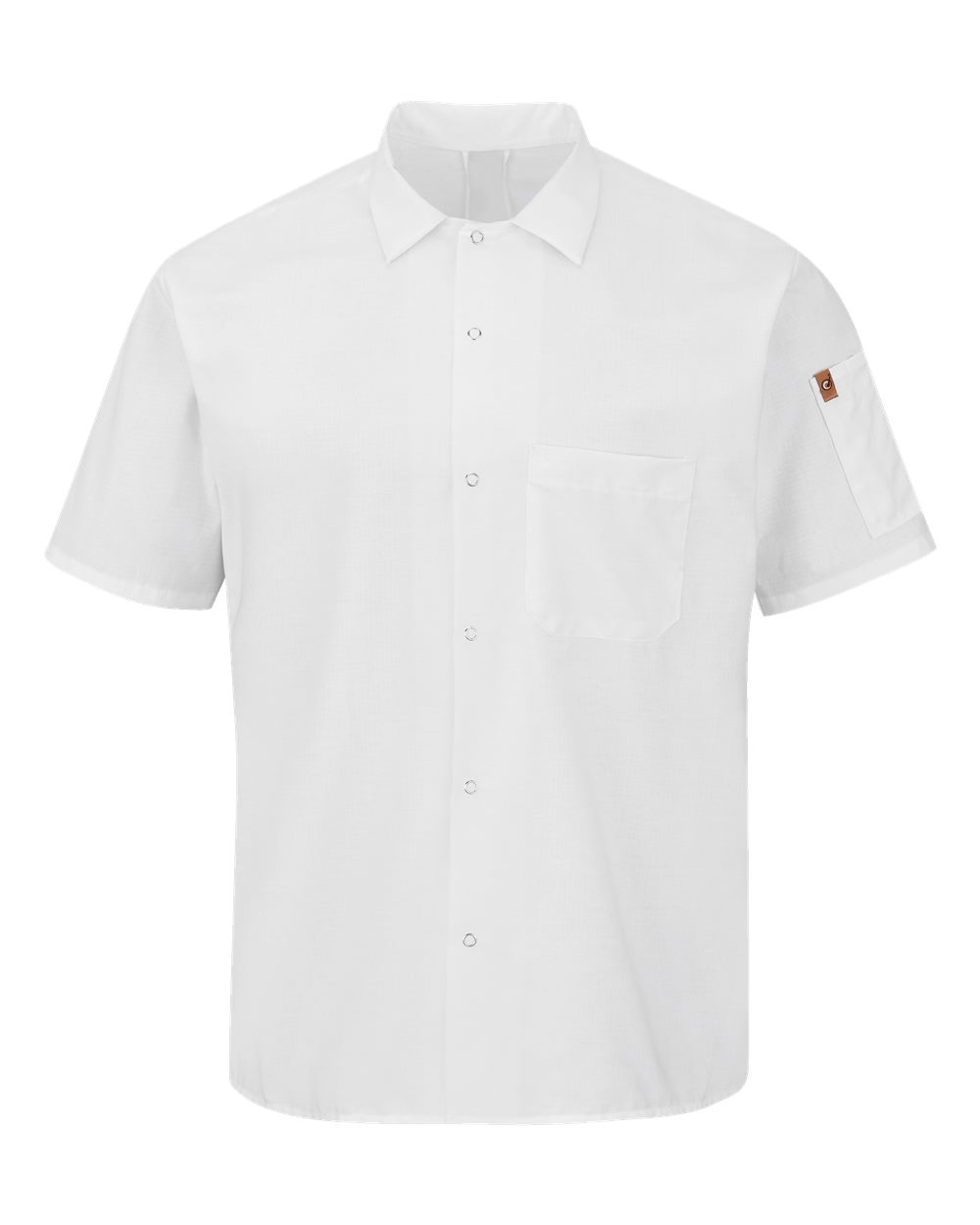502X Chef Designs Mimix Short Sleeve Cook Shirt with OilBlok
