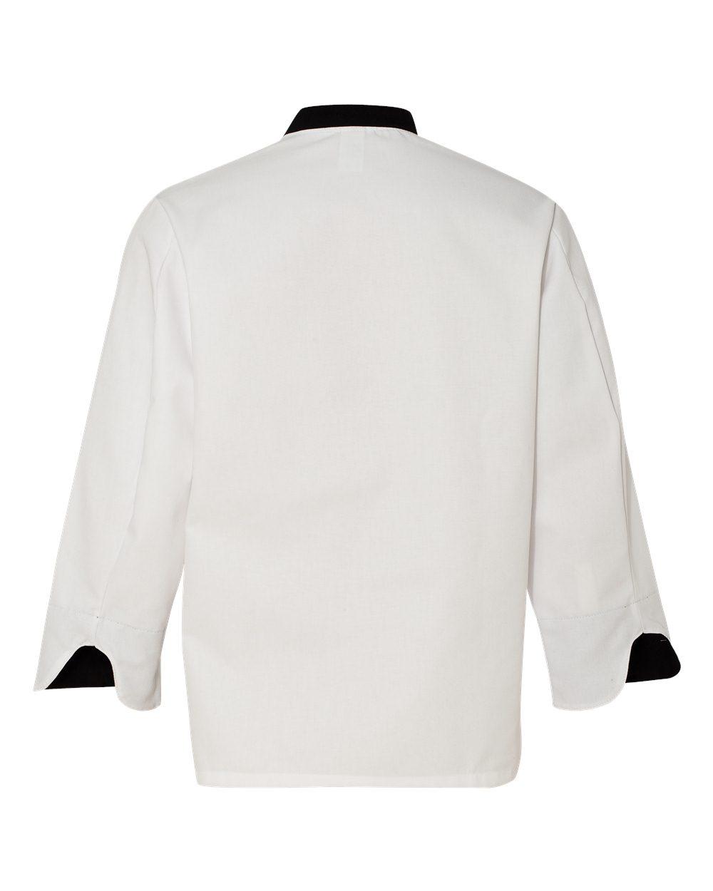 KT74 Chef Designs Garnish Chef Coat - Back Image