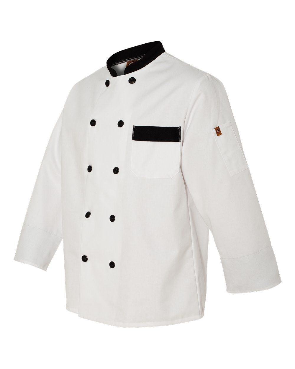 KT74 Chef Designs Garnish Chef Coat - Siide Image