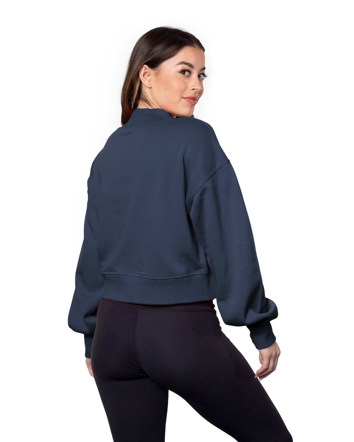 488 chicka-d Ladies Hailey Sweatshirt - Back Image