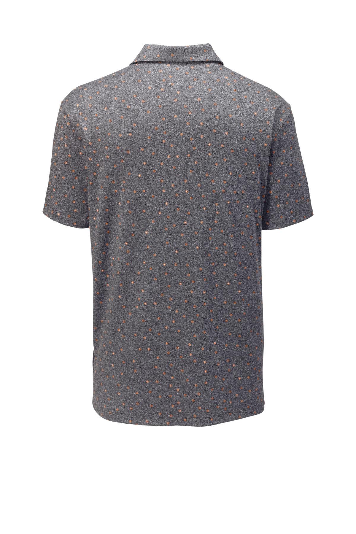 CI9784 Nike Dry Vapor Micro Print Polo CI9784 Nike Dry Vapor Micro Print Polo - Back Image