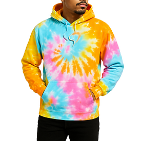 TDH Circle Clothing Tie Dye Hoodie