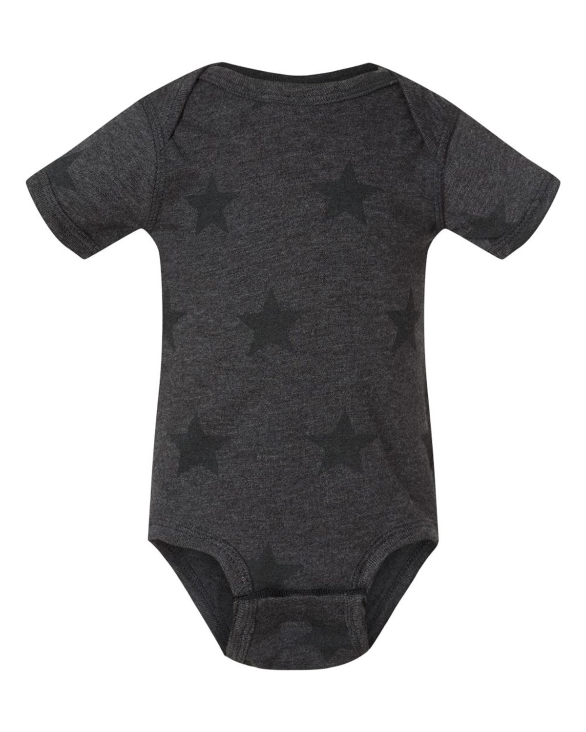 4329 Code Five Infant Star Print Bodysuit Zoom Image