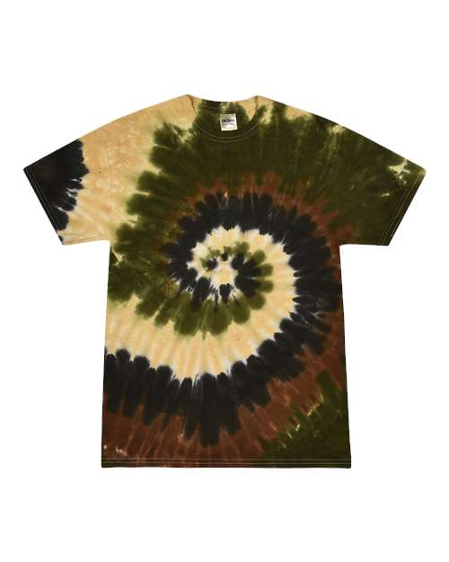 1000 Colortone Multi-Color Tie-Dyed T-Shirt