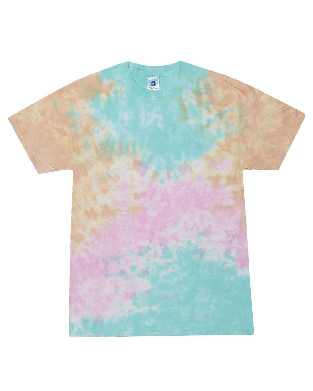 1000Y Colortone Youth Multi-Color Tie-Dyed T-Shirt