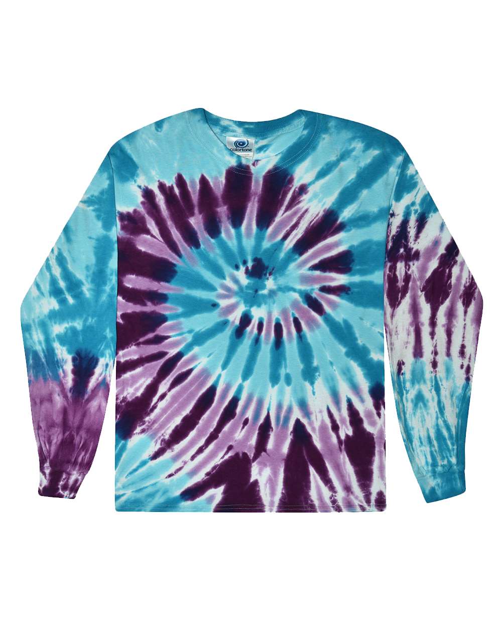 2000 Colortone Tie-Dyed Long Sleeve T-Shirt 2000 Colortone Tie-Dyed Long Sleeve T-Shirt