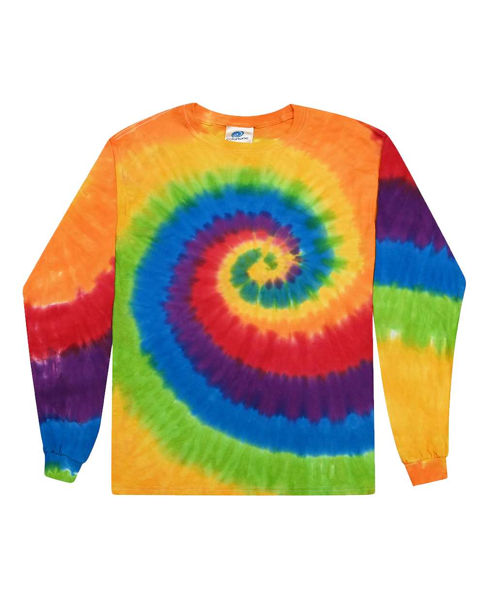 2000Y Colortone Youth Tie-Dyed Long Sleeve T-Shirt