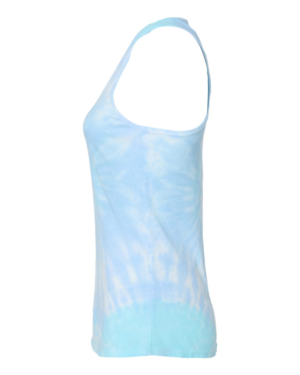 3400 Colortone Womens Tie-Dyed Racerback Tank Top 3400 Colortone Womens Tie-Dyed Racerback Tank Top - Siide Image