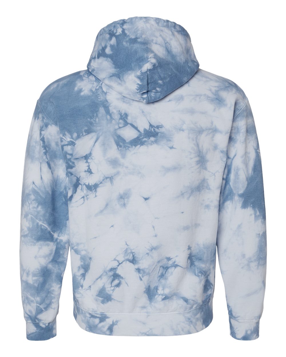 8790 Colortone Crystal Wash Hooded Sweatshirt - Back Image