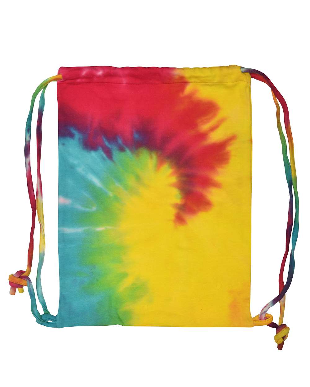 9500 Colortone Tie-Dyed Drawstring Backpack 9500 Colortone Tie-Dyed Drawstring Backpack