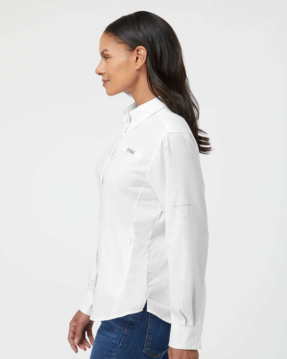 127570 Columbia Womens PFG Tamiami II Long Sleeve Shirt - Siide Image