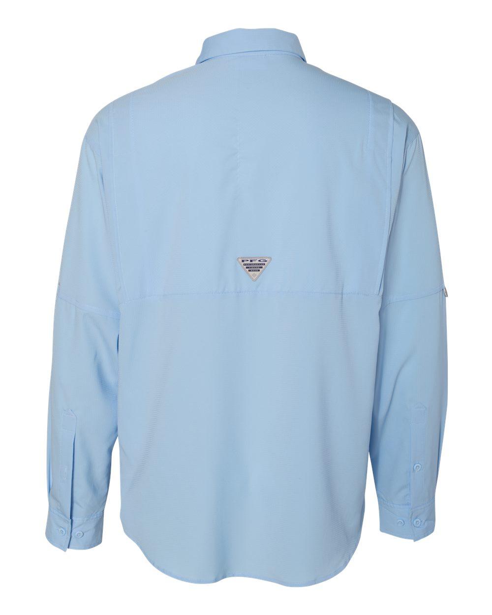 128606 Columbia PFG Tamiami II Long Sleeve Shirt - Back Image