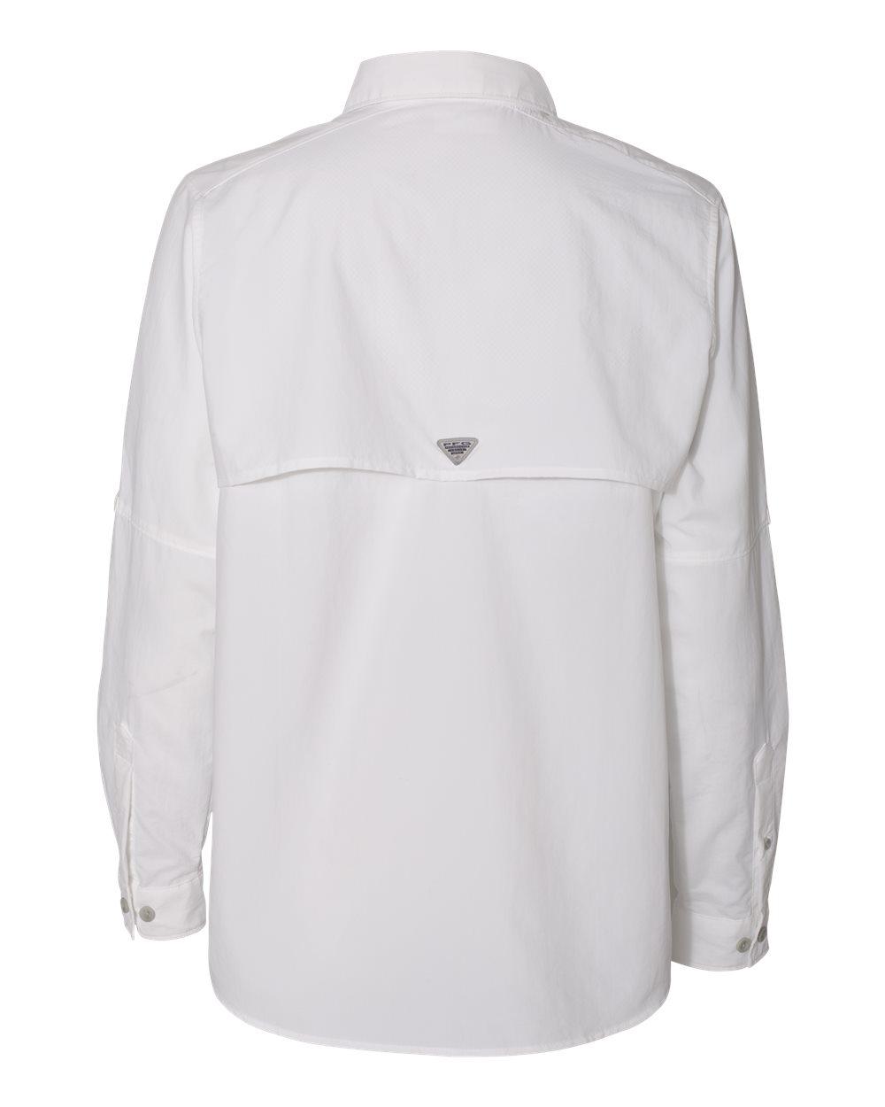 139656 Columbia Womens PFG Bahama Long Sleeve Shirt - Back Image