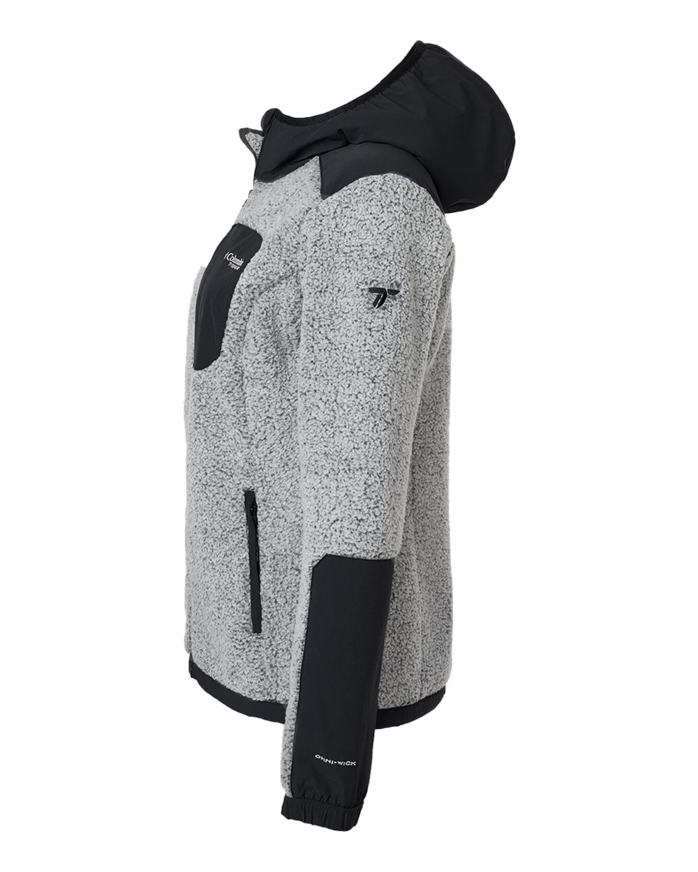 208903 Columbia Womens Arctic Crest Sherpa Full-Zip Jacket - Siide Image