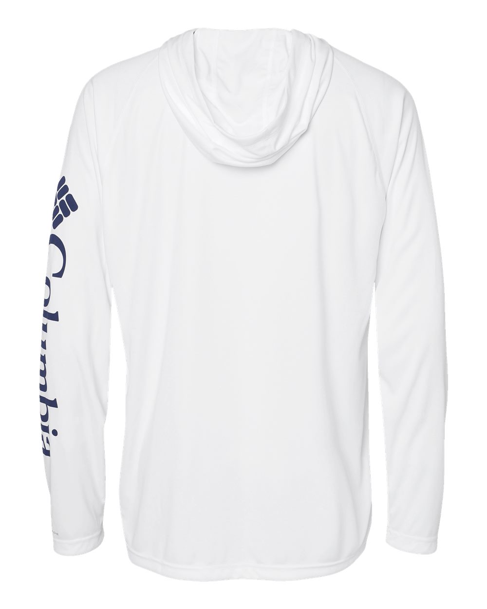 212482 Columbia PFG Terminal Tackle Hooded Long Sleeve T-Shirt - Back Image