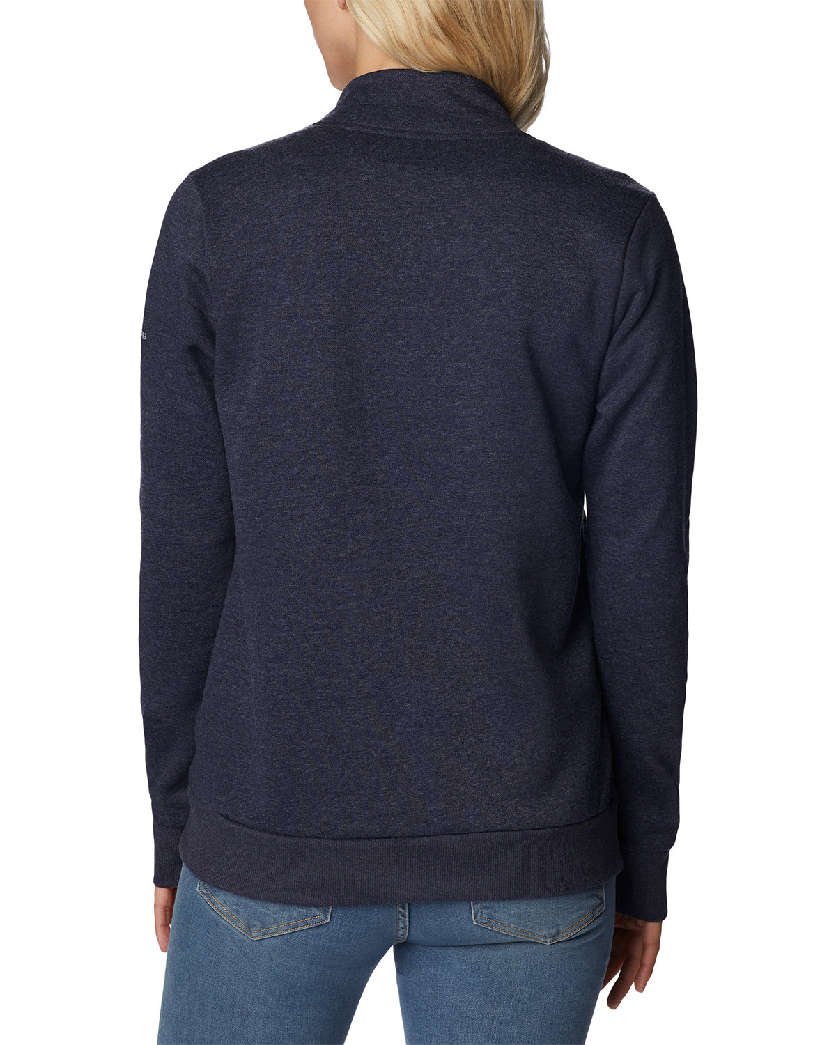 2013161 Columbia Ladies Hart Mountain Quarter-Zip - Back Image