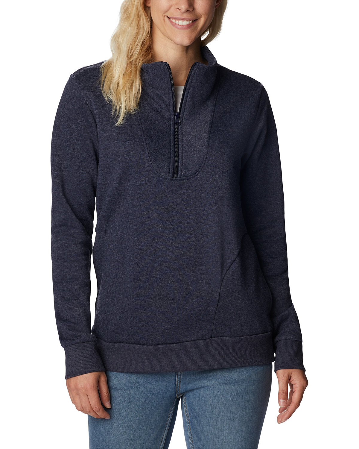 2013161 Columbia Ladies Hart Mountain Quarter-Zip