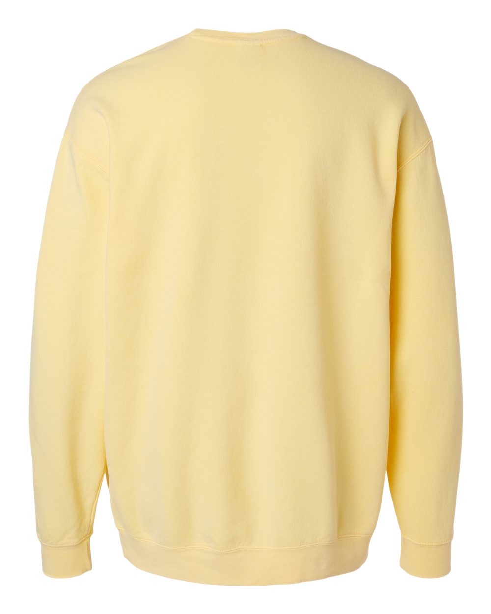 1466 Comfort Colors Garment-Dyed Lightweight Fleece Crewneck Sweatshirt - Back Image