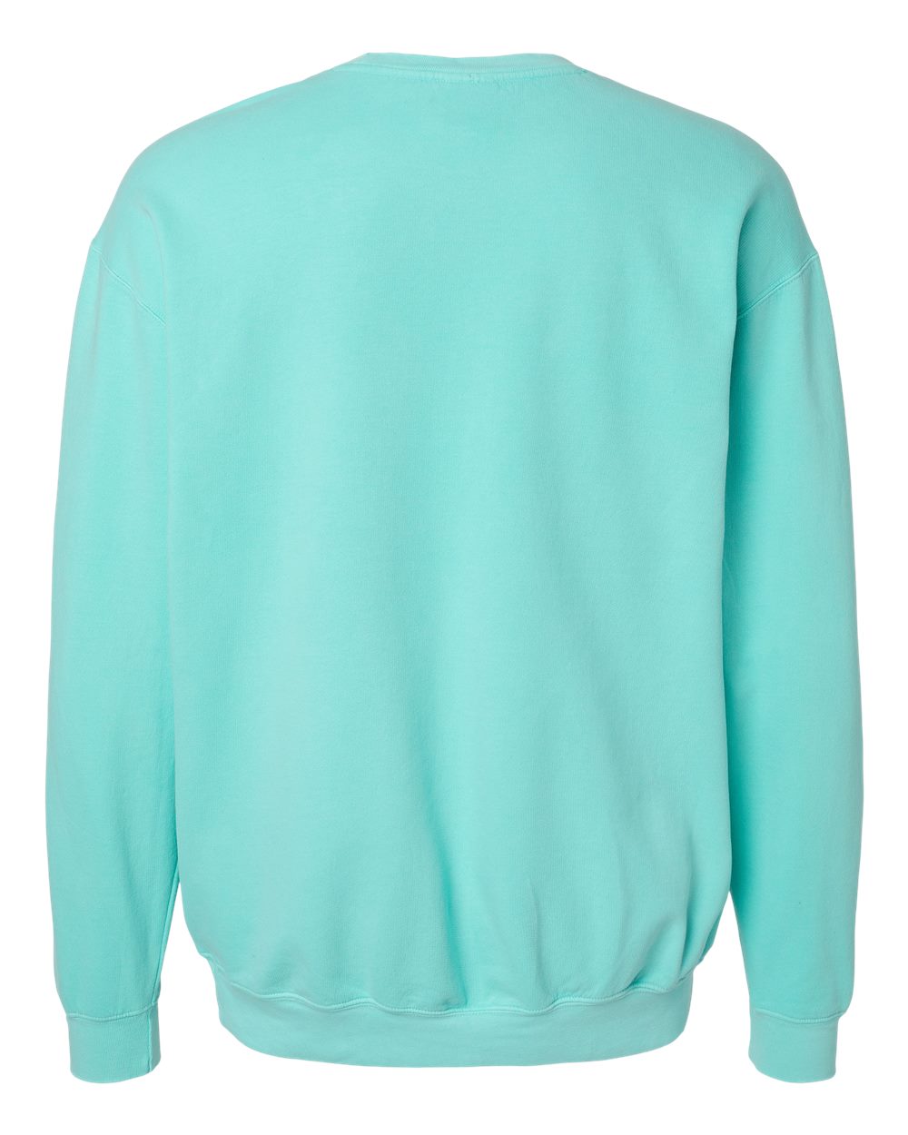 1466 Comfort Colors Garment-Dyed Lightweight Fleece Crewneck Sweatshirt - Back Image