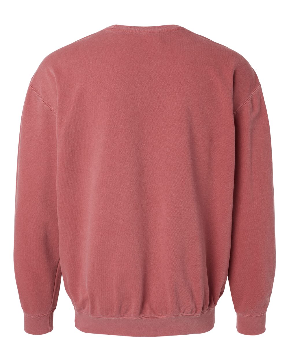 1466 Comfort Colors Garment-Dyed Lightweight Fleece Crewneck Sweatshirt - Back Image