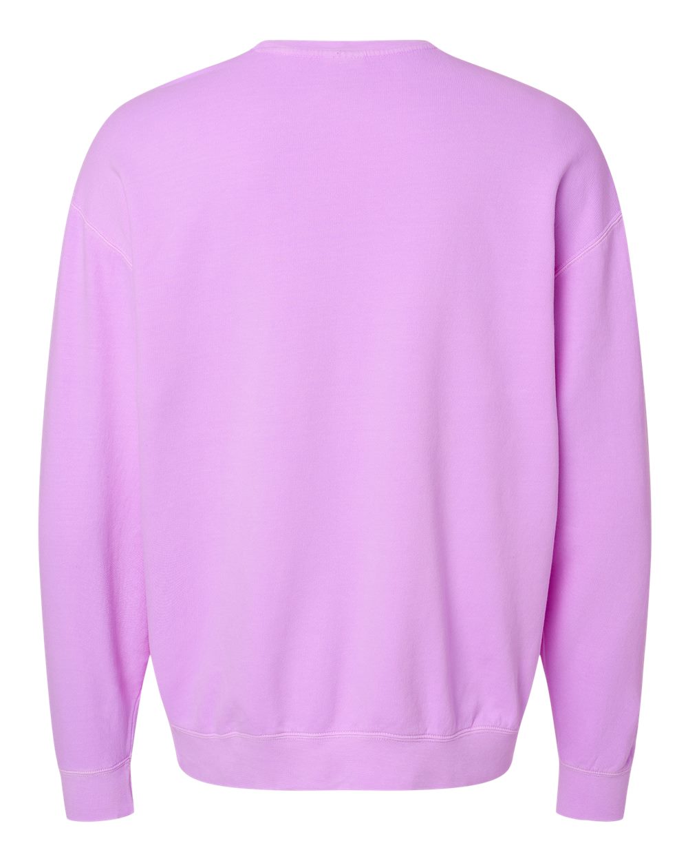 1466 Comfort Colors Garment-Dyed Lightweight Fleece Crewneck Sweatshirt - Back Image