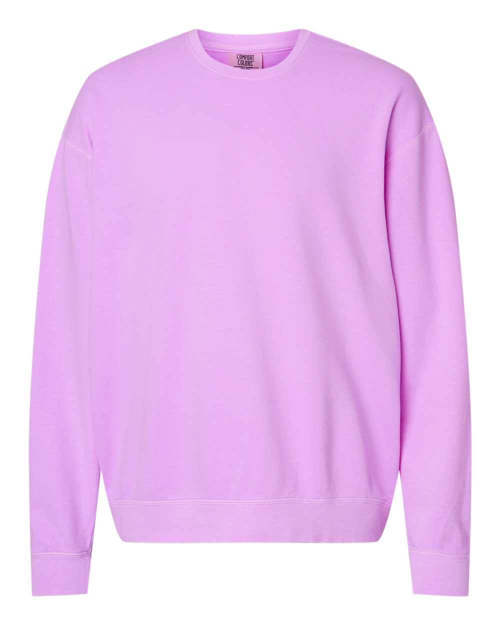1466 Comfort Colors Garment-Dyed Lightweight Fleece Crewneck Sweatshirt