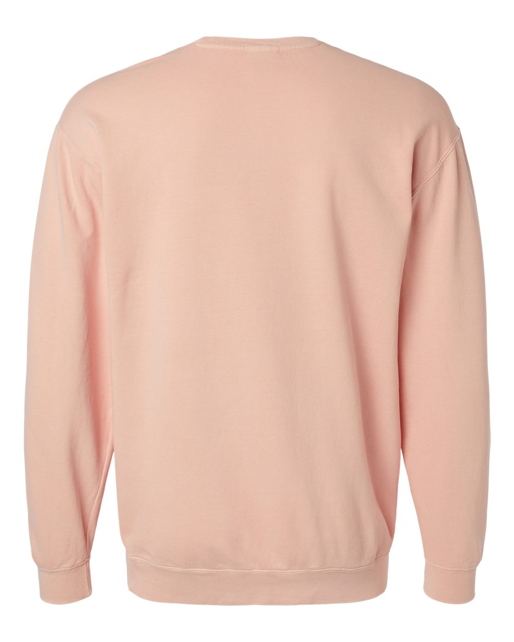 1466 Comfort Colors Garment-Dyed Lightweight Fleece Crewneck Sweatshirt - Back Image