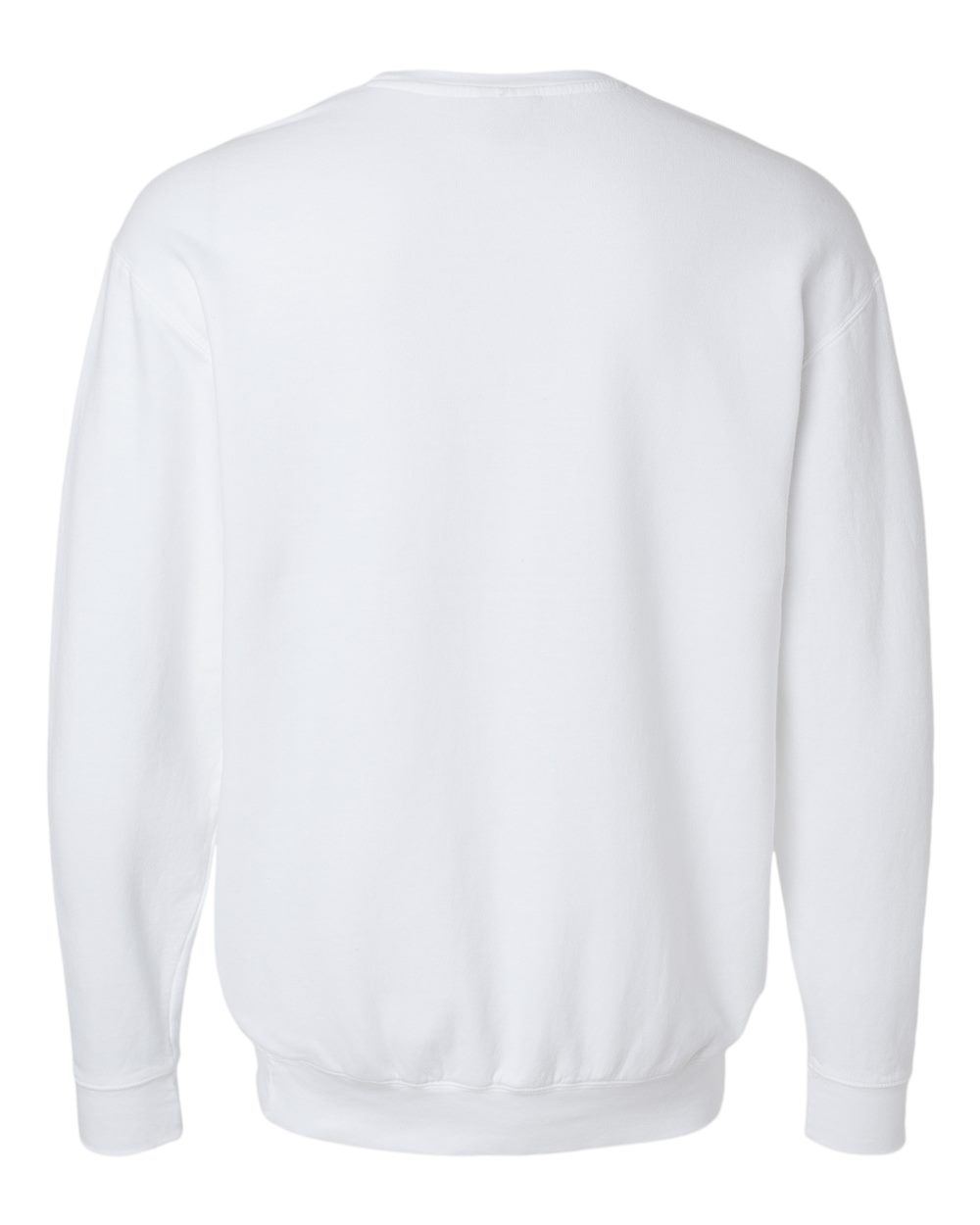 1466 Comfort Colors Garment-Dyed Lightweight Fleece Crewneck Sweatshirt - Back Image