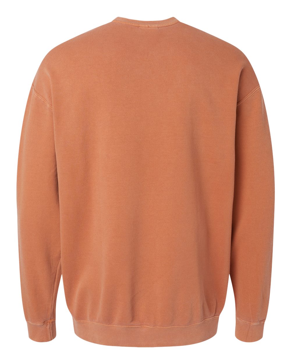 1466 Comfort Colors Garment-Dyed Lightweight Fleece Crewneck Sweatshirt - Back Image