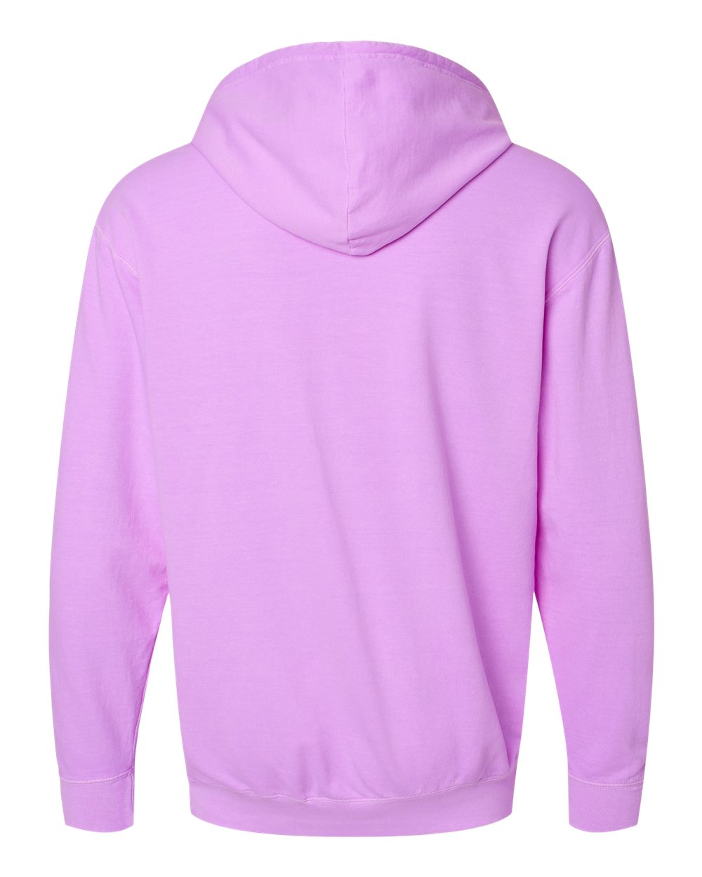 1467 Comfort Colors Garment-Dyed Lightweight Fleece Hooded Sweatshirt - Back Image