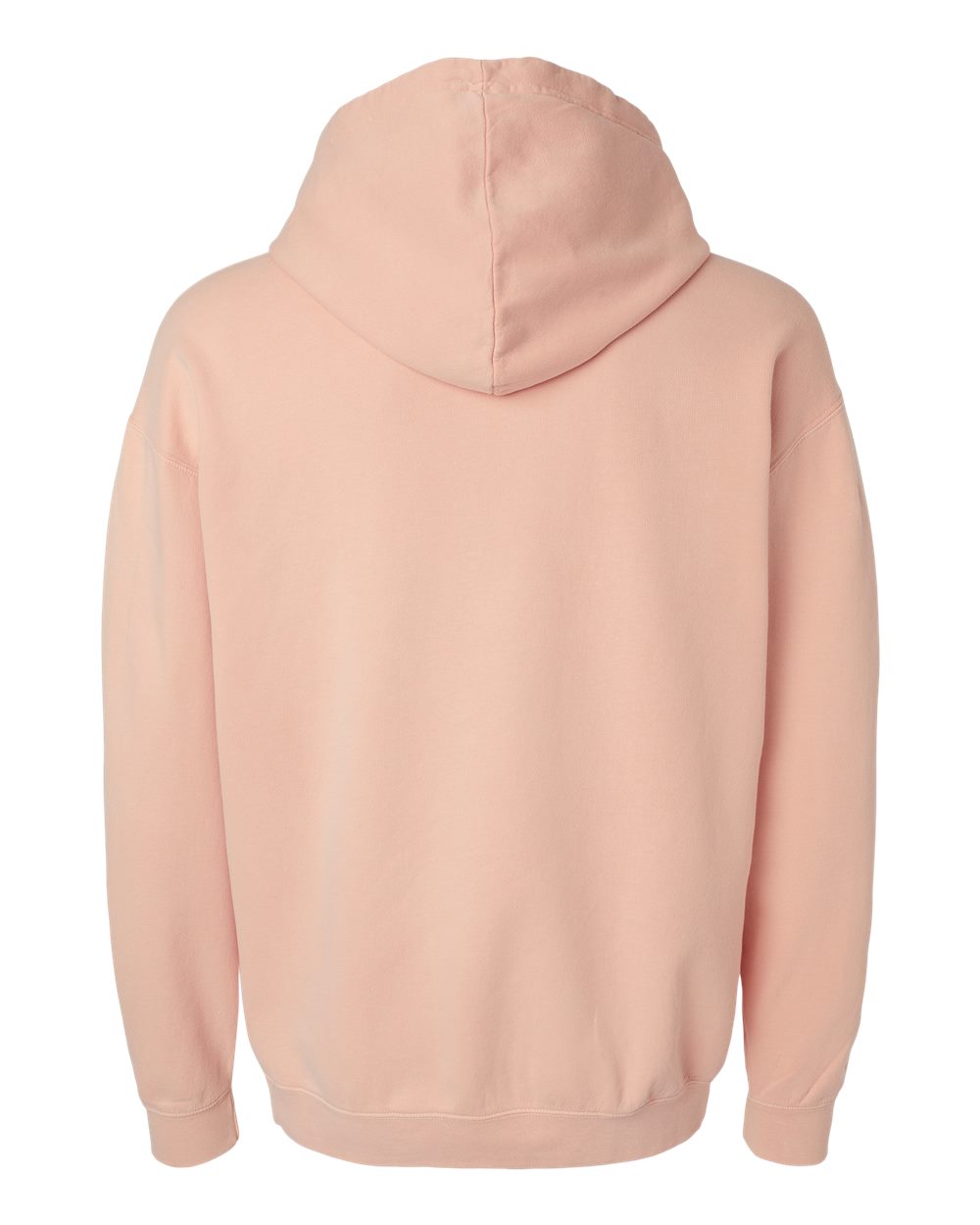 1467 Comfort Colors Garment-Dyed Lightweight Fleece Hooded Sweatshirt - Back Image