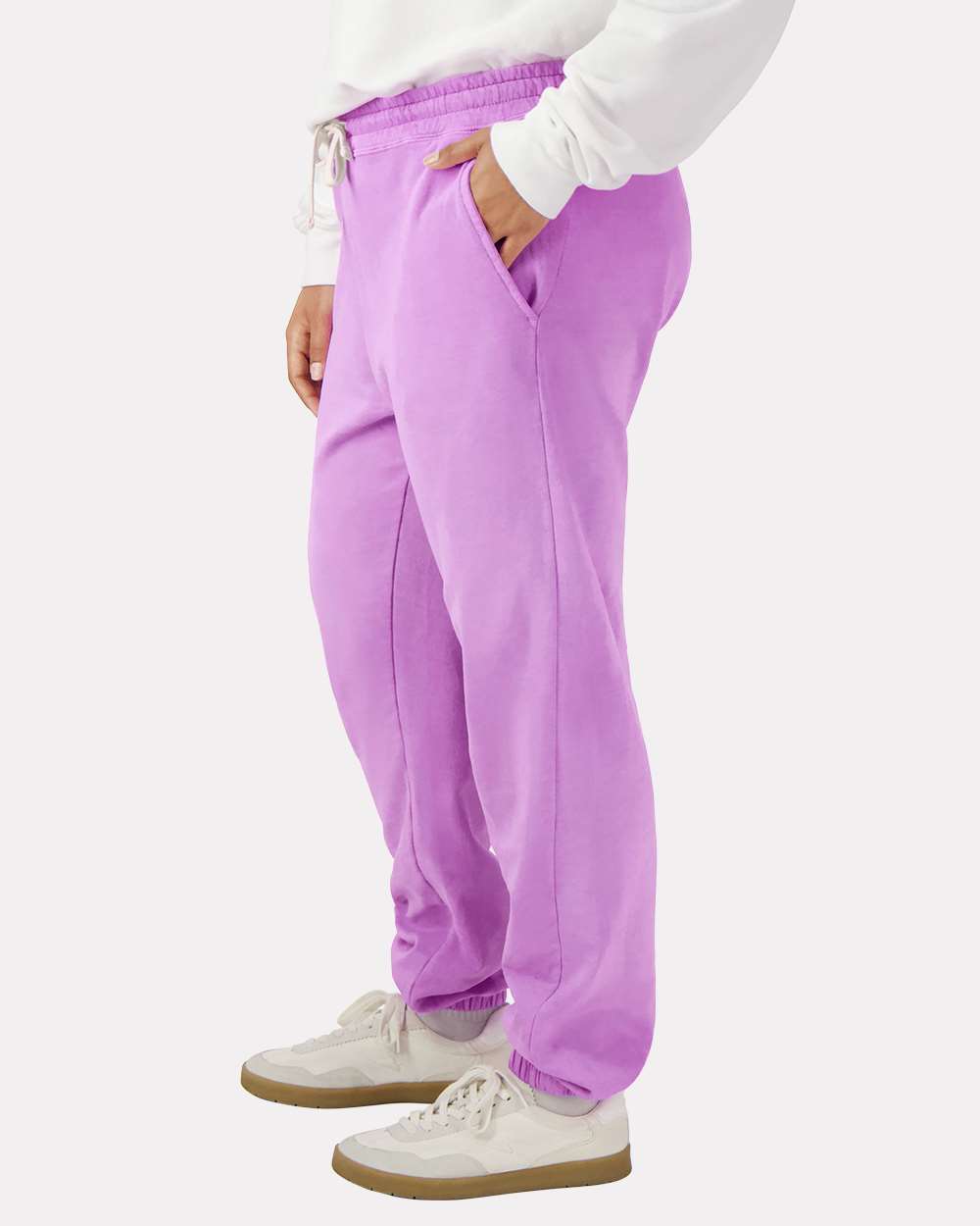 1469 Comfort Colors Garment-Dyed Lightweight Fleece Sweatpants - Siide Image