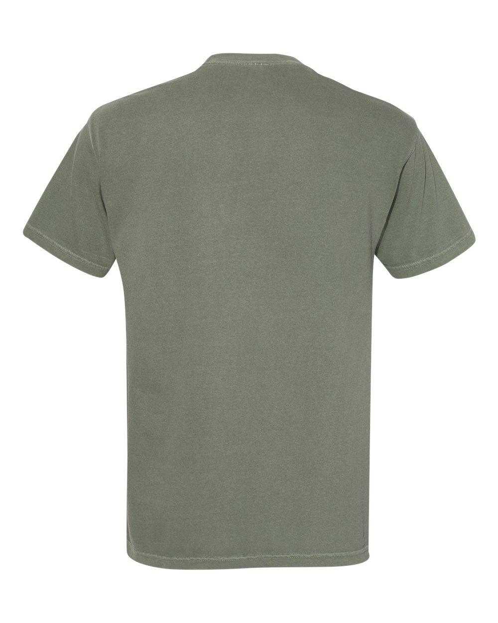 1717 Comfort Colors Garment-Dyed Heavyweight Short-Sleeve T-Shirt - Back Image
