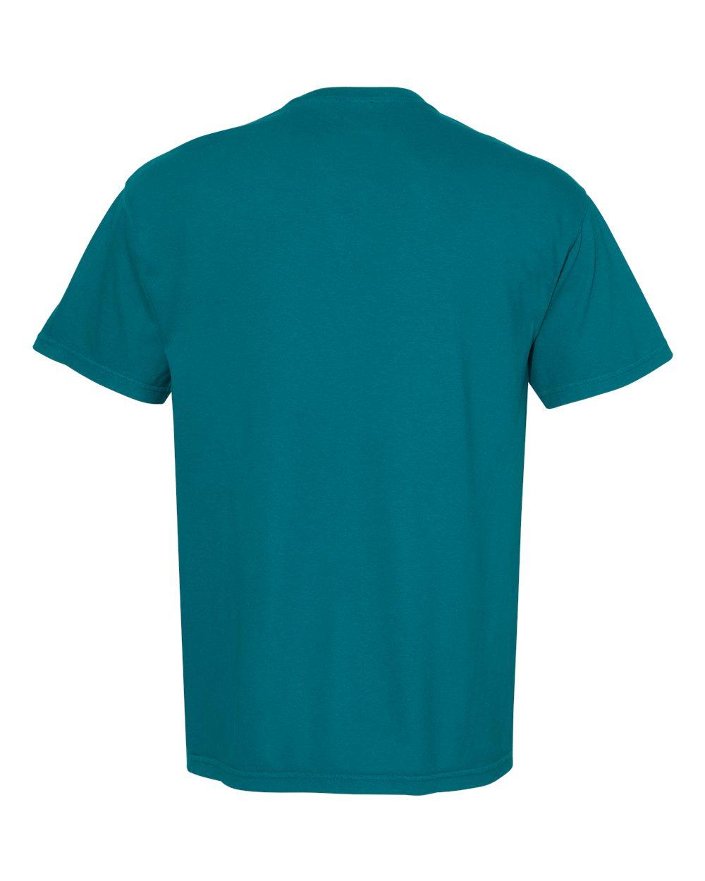 Comfort Colors 1717 1717 Comfort Colors Garment-Dyed Heavyweight Short-Sleeve T-Shirt - Back Image
