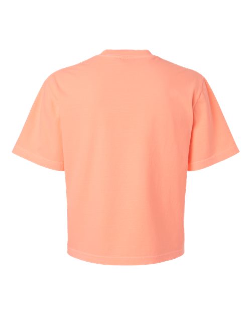 3023CL Comfort Colors Ladies Heavyweight Middie T-Shirt - Back Image