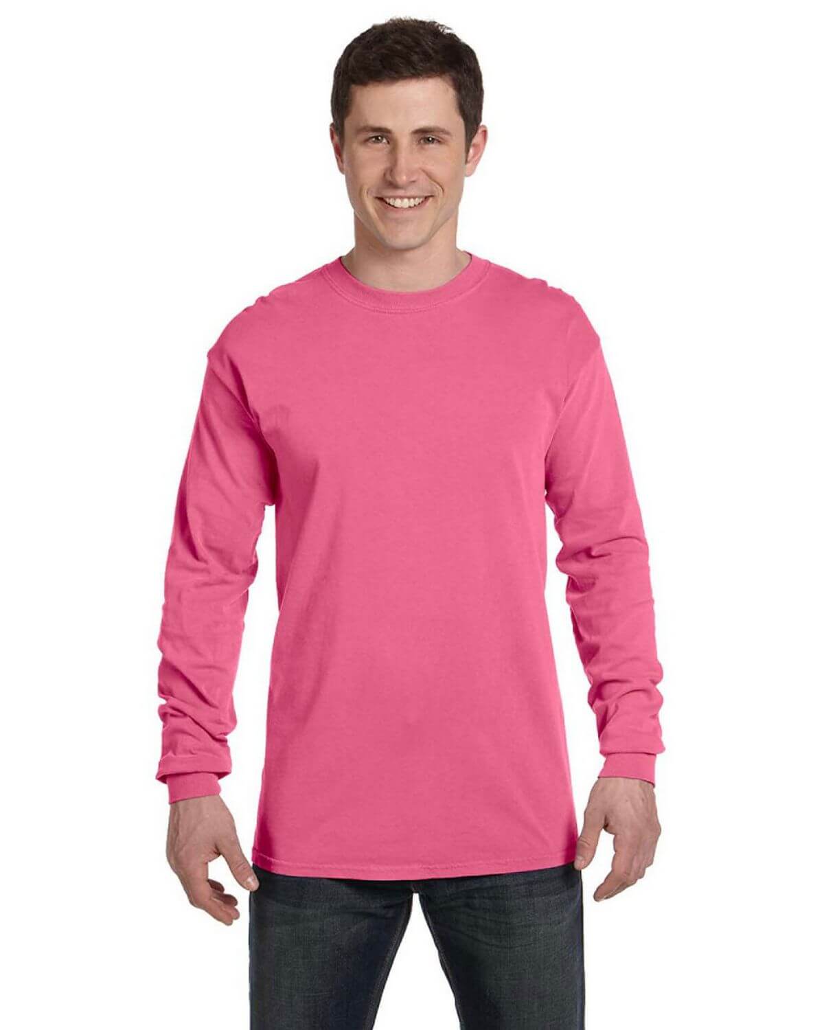 6014 Comfort Colors Garment-Dyed Heavyweight Long Sleeve T-Shirt