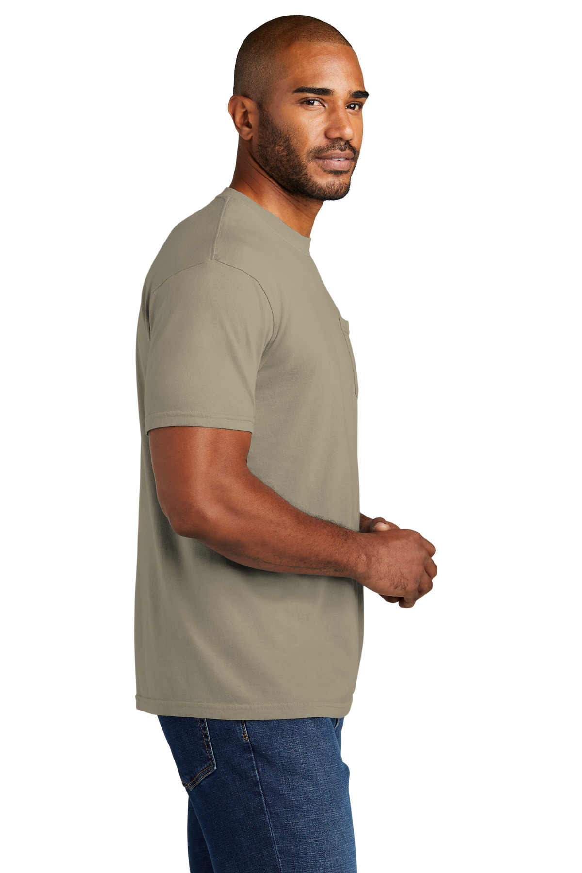 6030 Comfort Colors 100% Cotton Garment-Dyed Pocket T-Shirt - Siide Image
