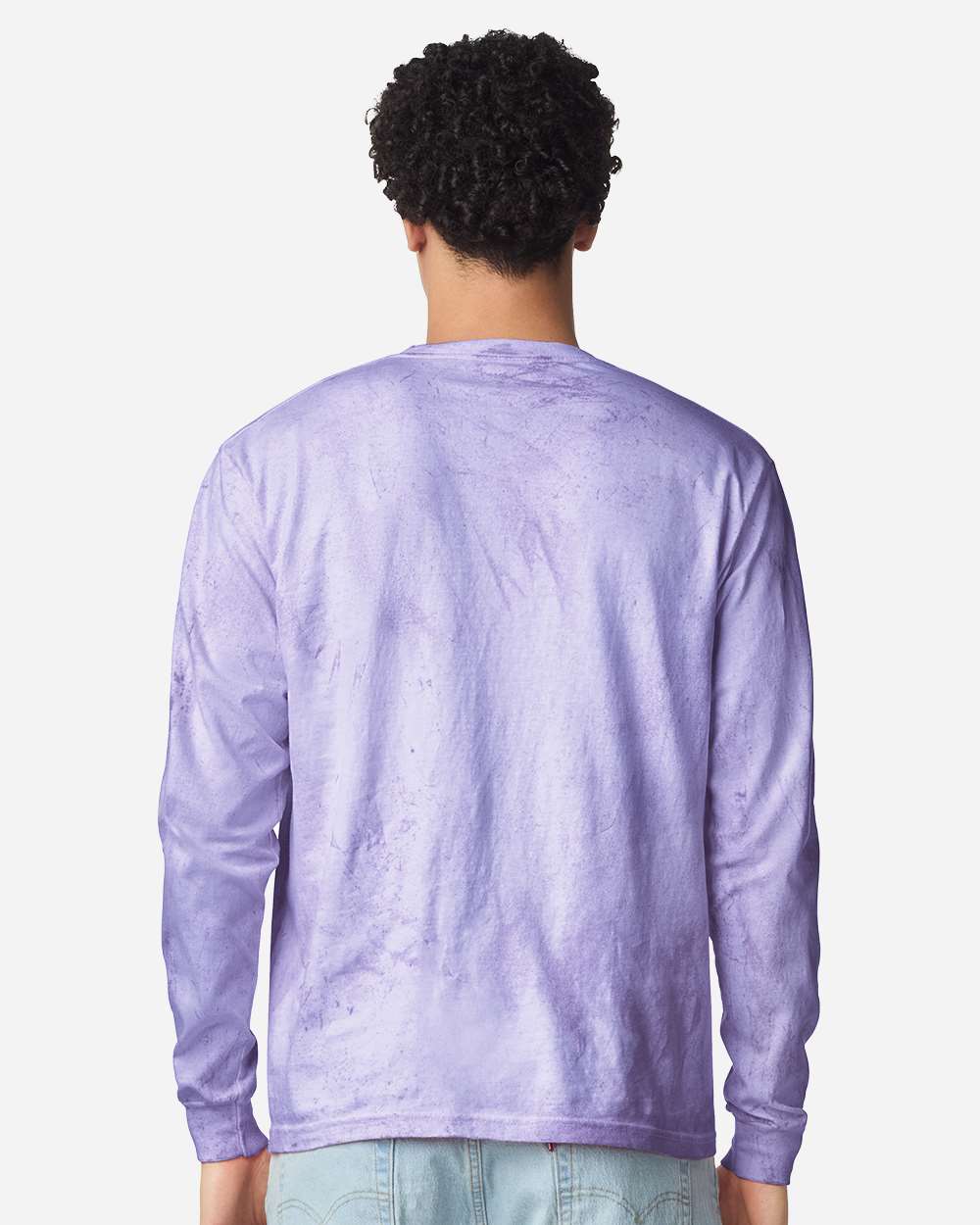 6045 Comfort Colors Unisex Colorblast Long Sleeve T-Shirt 6045 Comfort Colors Unisex Colorblast Long Sleeve T-Shirt - Back Image