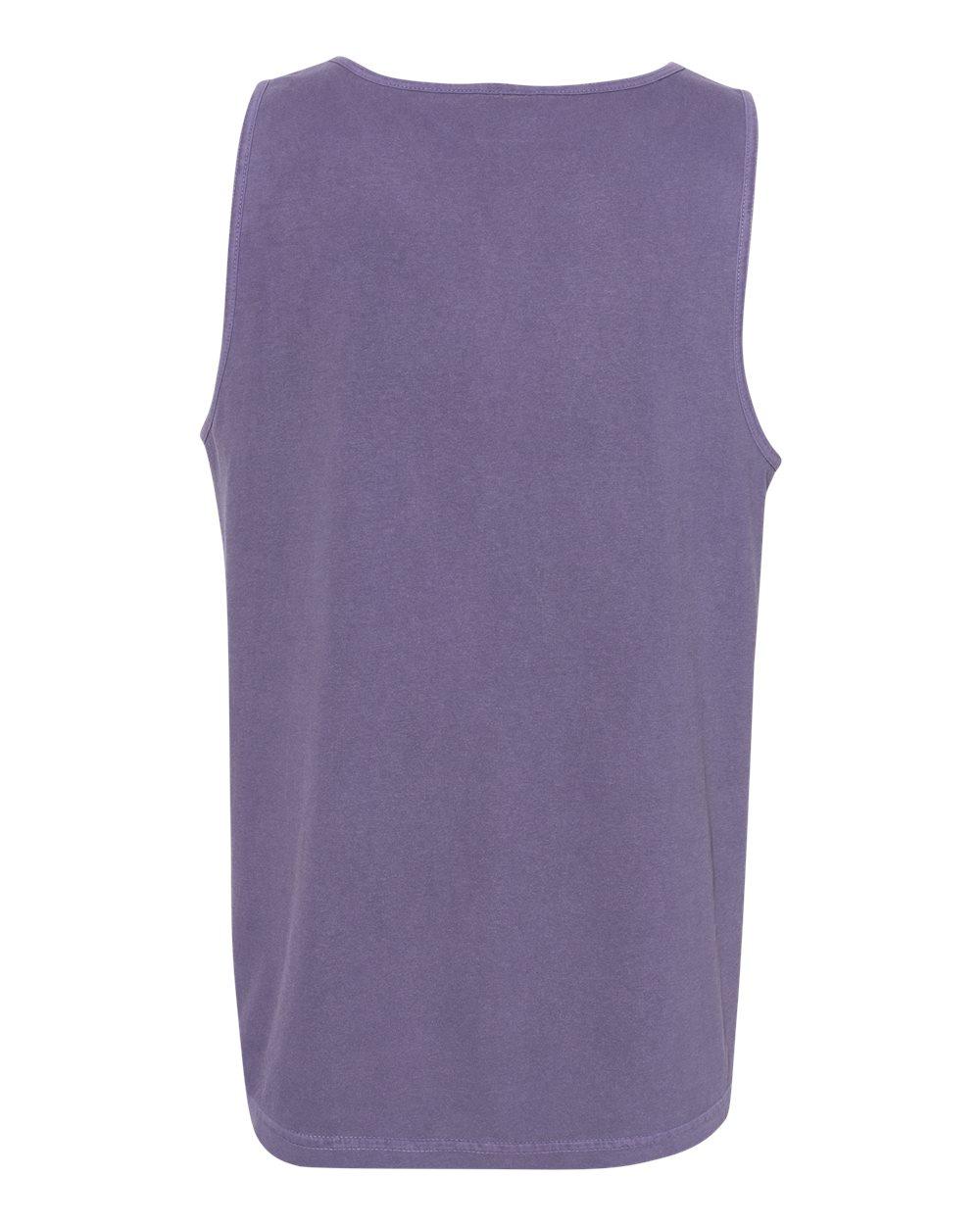 9360 Comfort Colors Garment-Dyed Heavyweight Tank Top - Back Image