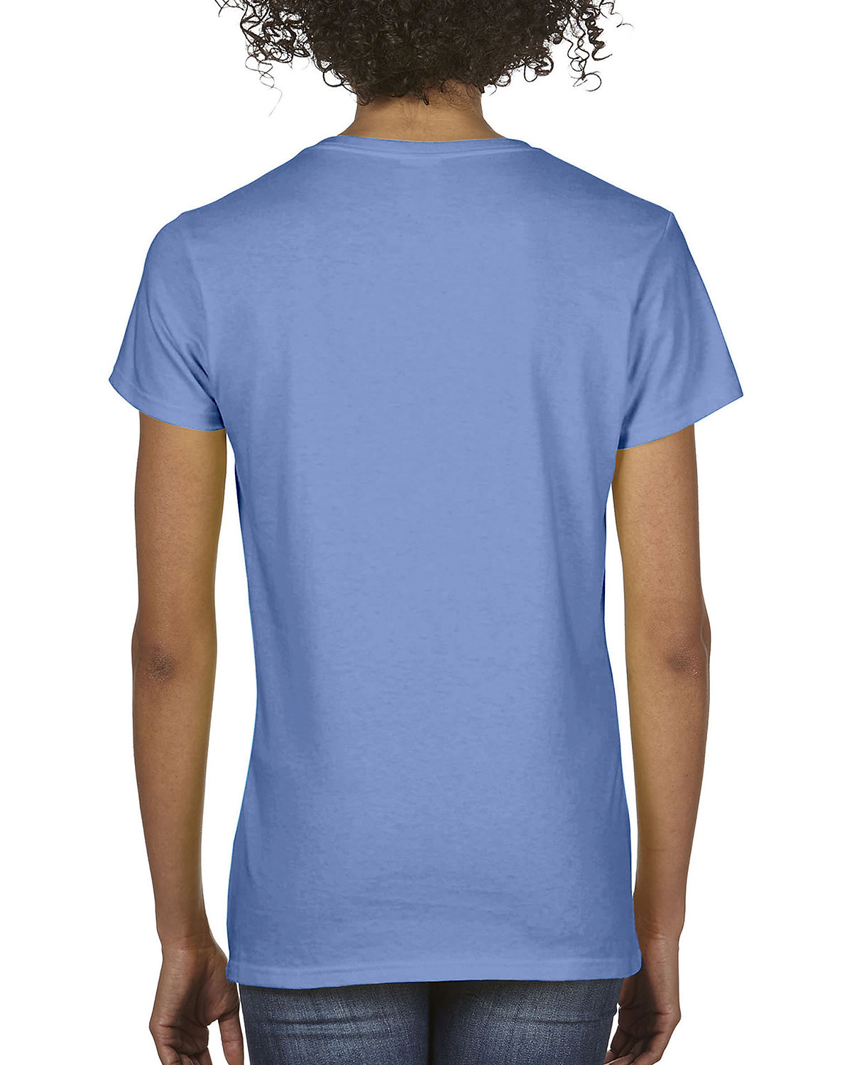 C3199 Comfort Colors Ladies Midweight V-Neck T-Shirt - Back Image
