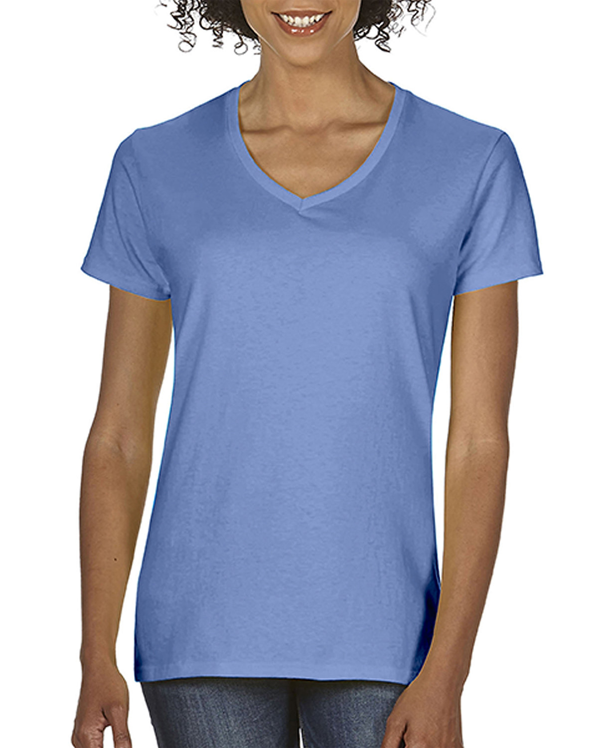 C3199 Comfort Colors Ladies Midweight V-Neck T-Shirt C3199 Comfort Colors Ladies Midweight V-Neck T-Shirt