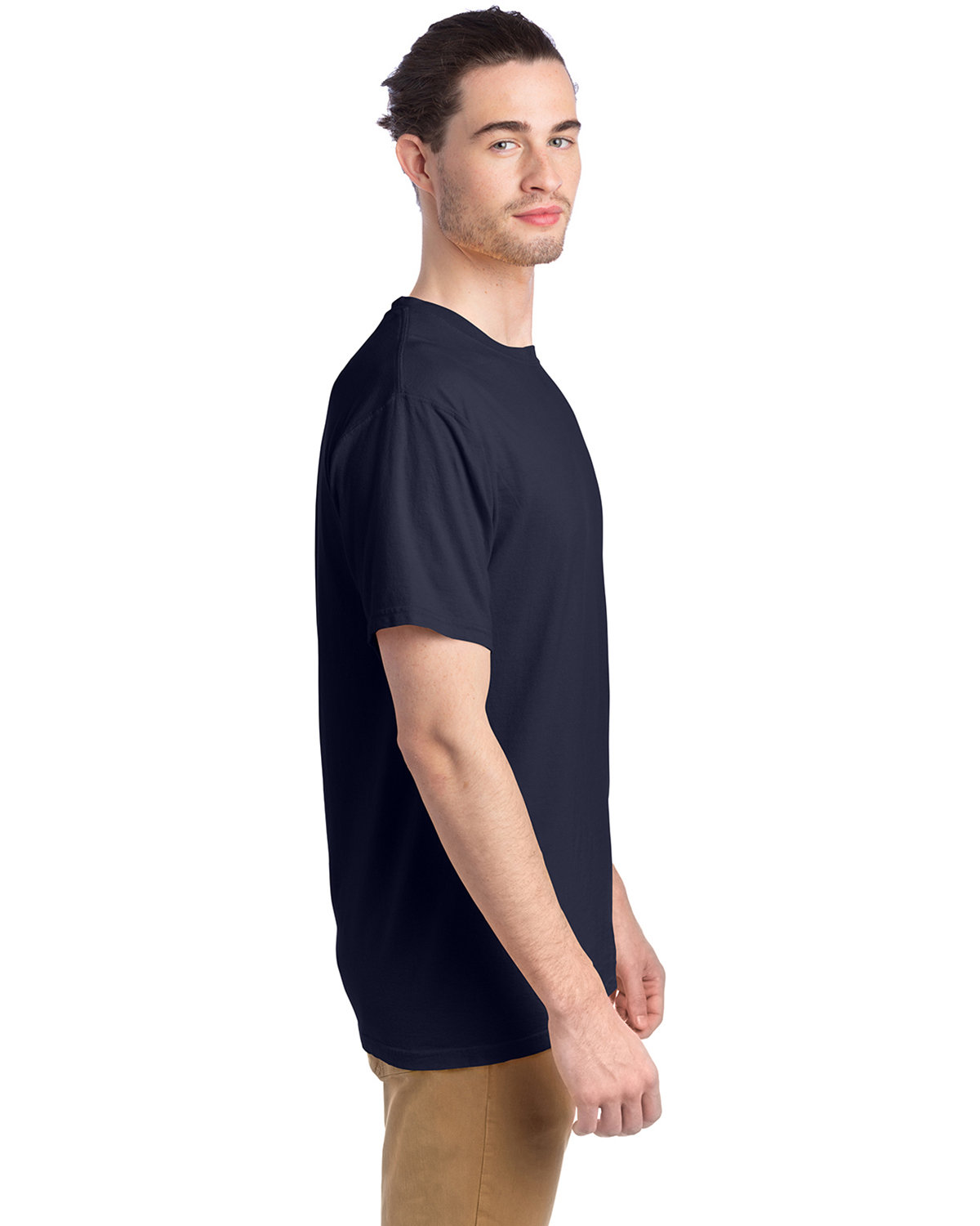 CW100 ComfortWash by Hanes Garment-Dyed Tearaway T-Shirt - Siide Image
