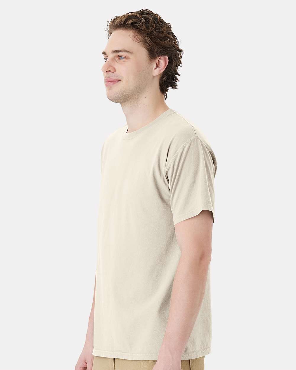 CW100 ComfortWash by Hanes Garment-Dyed Tearaway T-Shirt - Siide Image