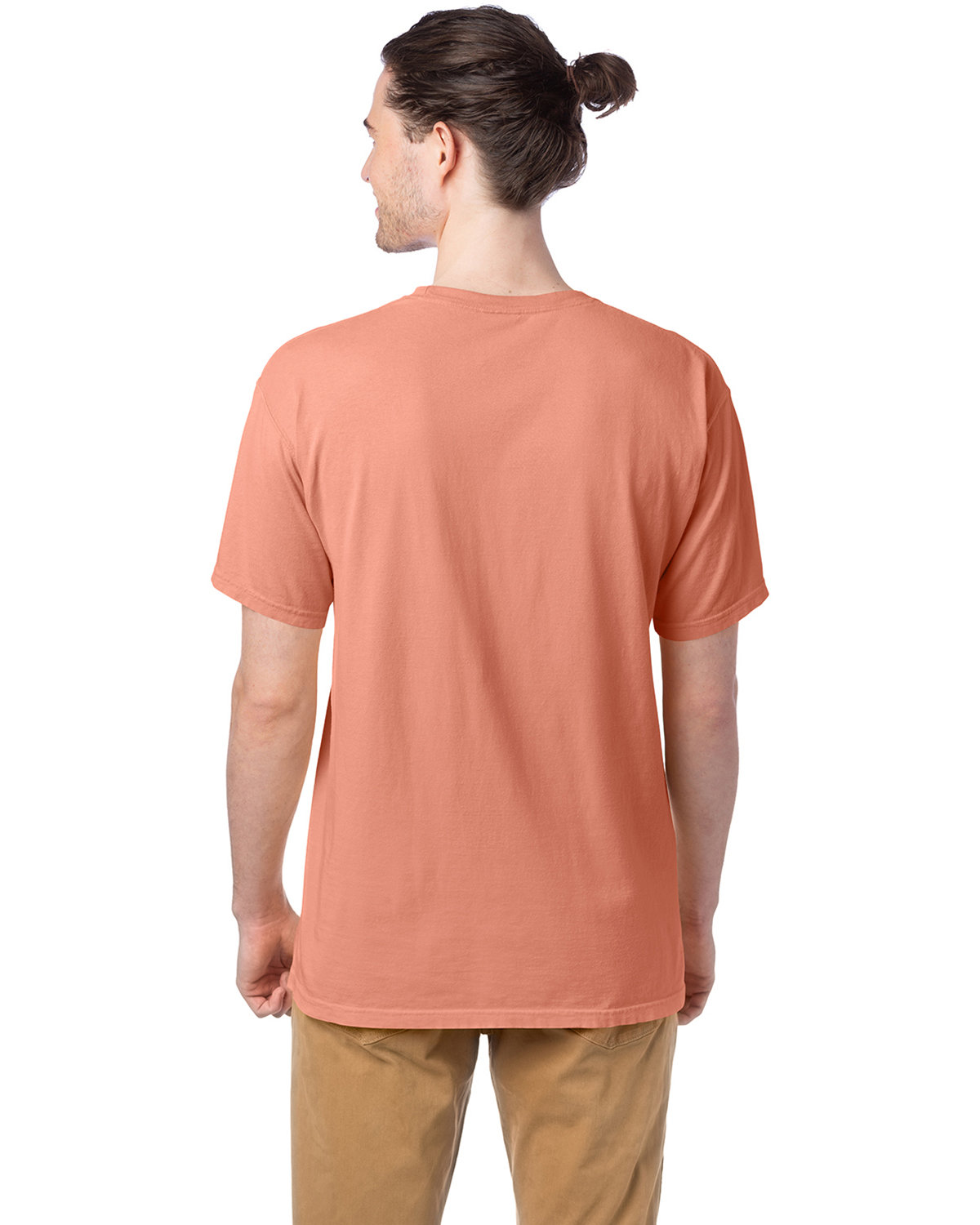GDH100 ComfortWash by Hanes Mens Garment-Dyed T-Shirt - Back Image