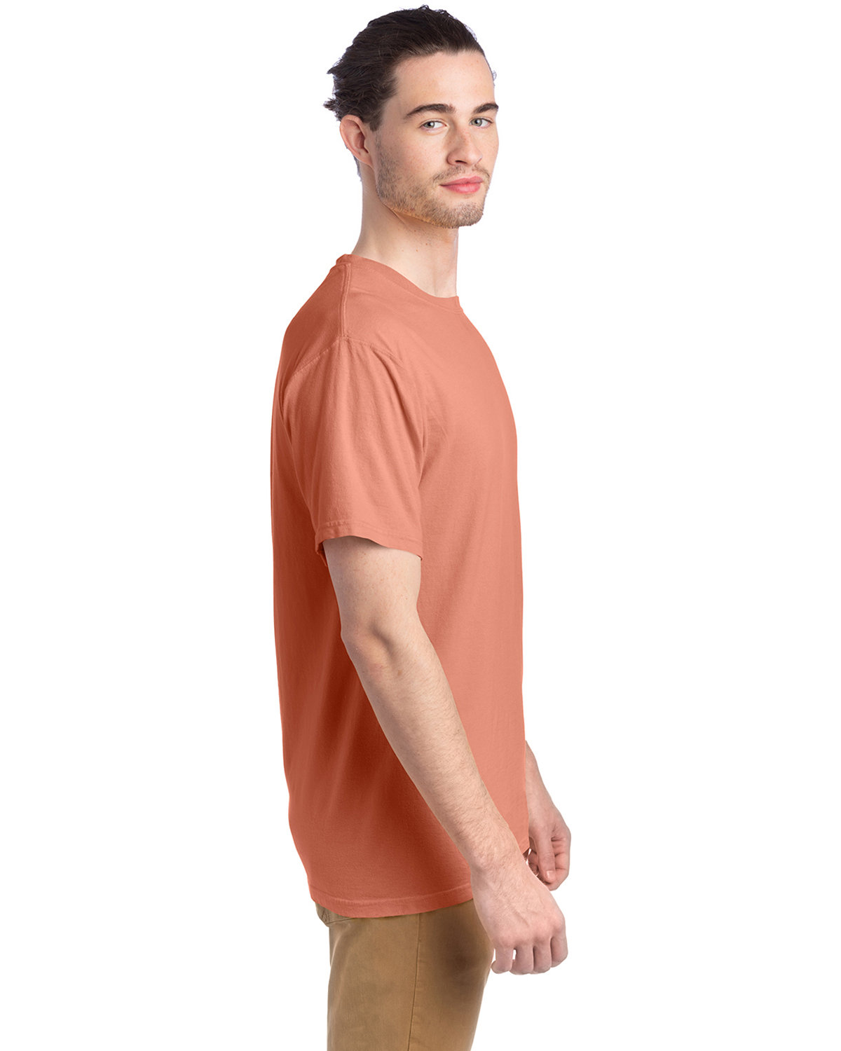 GDH100 ComfortWash by Hanes Mens Garment-Dyed T-Shirt - Siide Image