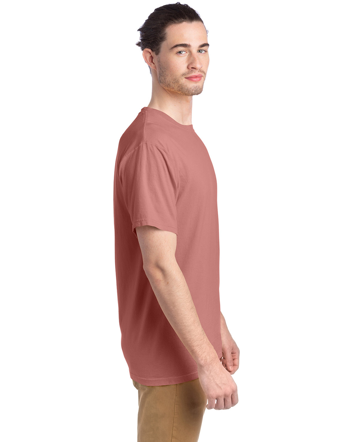 GDH100 ComfortWash by Hanes Mens Garment-Dyed T-Shirt - Siide Image