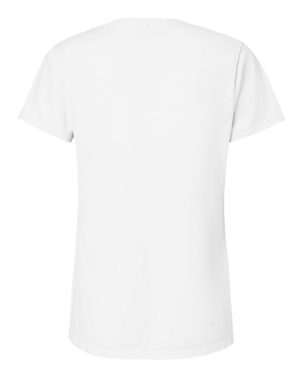 GDH125 ComfortWash by Hanes Ladies V-Neck T-Shirt - Back Image