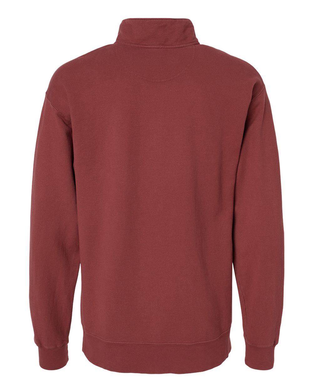 GDH425 ComfortWash by Hanes Unisex Quarter-Zip Sweatshirt - Back Image