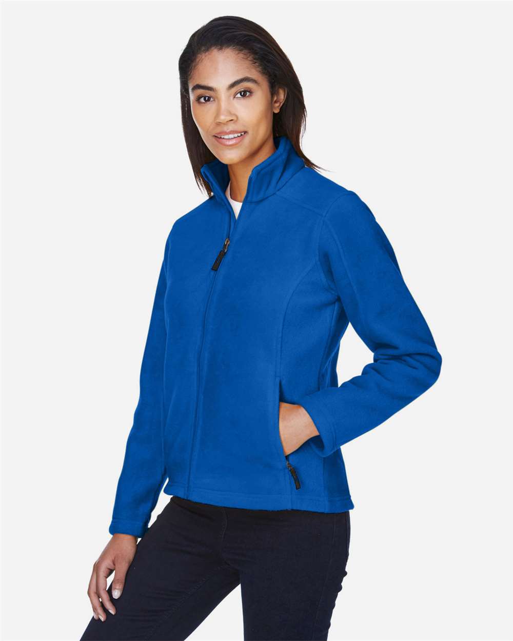 78190 Core 365 Ladies Journey Fleece Jacket - Siide Image