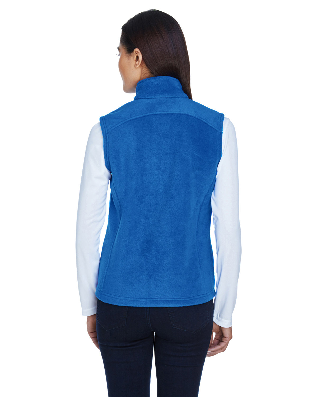 78191 Core 365 Ladies Journey Fleece Vest - Back Image